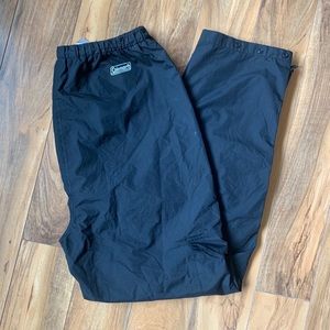 coleman men’s mesh lined warm up pants size M